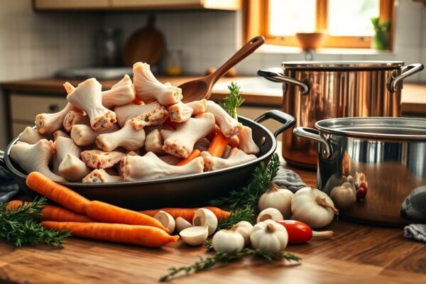 Cómo preparar un caldo de ave aromático y con cuerpo