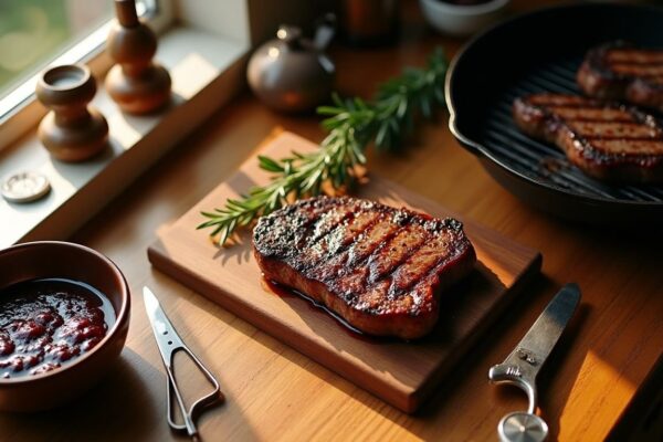 Domina el arte de la parrilla: sellado, reposo y marinados