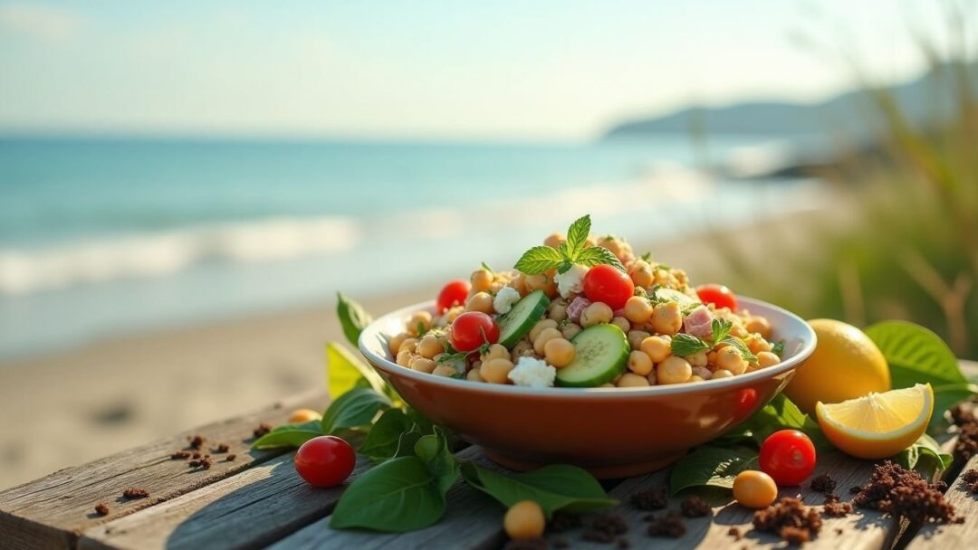 Ensalada fresca y nutritiva para llevar a la playa según Rosa Rullán