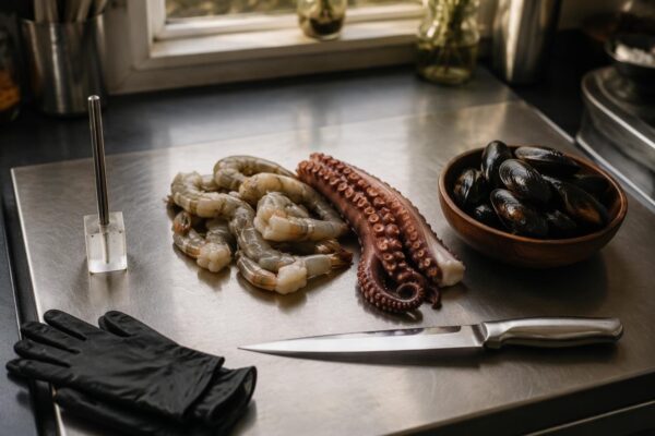 Guía definitiva para cocinar camarón, pulpo y mejillones con textura perfecta