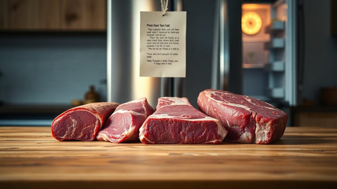 Guía práctica para leer etiquetas y manejar cortes de carne en refrigeración
