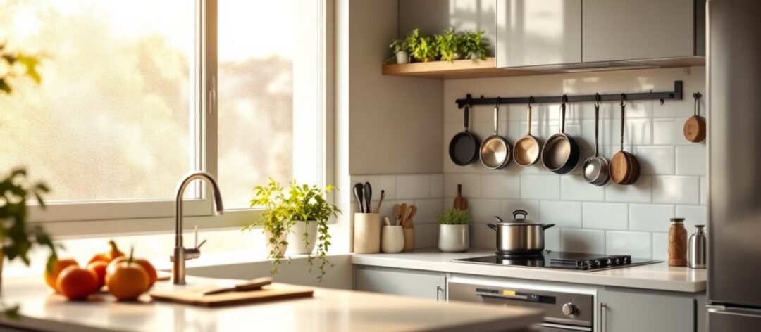 Maximiza el espacio en cocinas pequeñas con estos consejos prácticos