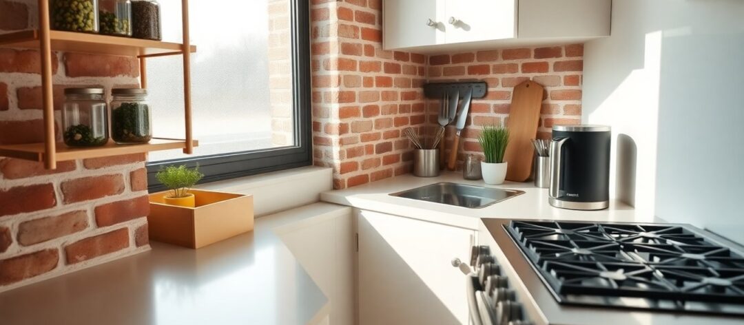 Método paso a paso para ordenar una cocina pequeña con estilo