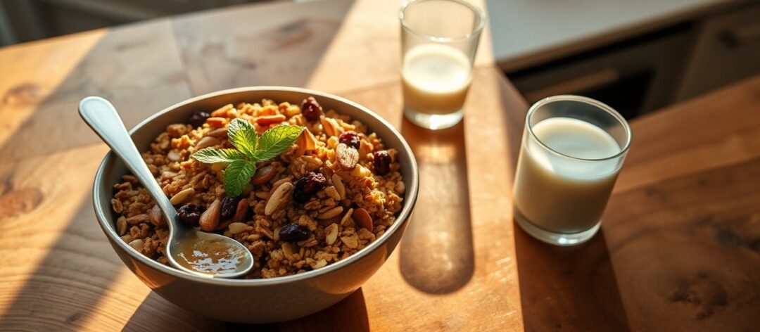 Receta de granola casera fácil y personalizable para desayunos equilibrados