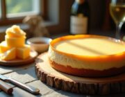 Receta de tarta de queso manchego cremosa para compartir
