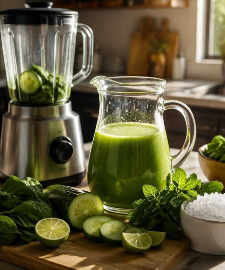 Recetas saludables para hidratarse: jugos verdes y granizados caseros