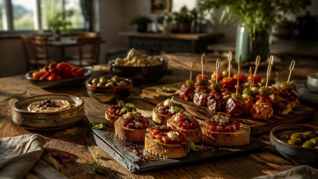 Tostas, banderillas y dips: la combinación perfecta para tus picoteos