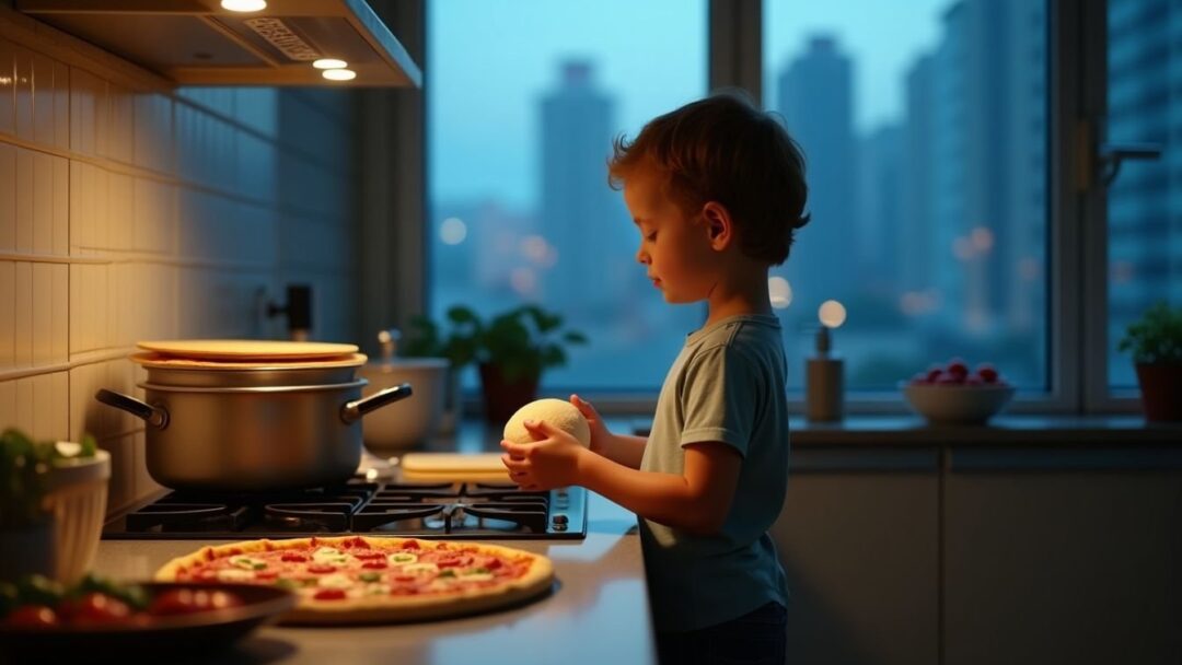 Cómo involucrar a los niños en la cocina de pastas y pizzas