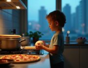 Cómo involucrar a los niños en la cocina de pastas y pizzas