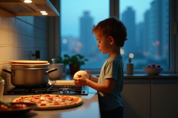 Cómo involucrar a los niños en la cocina de pastas y pizzas