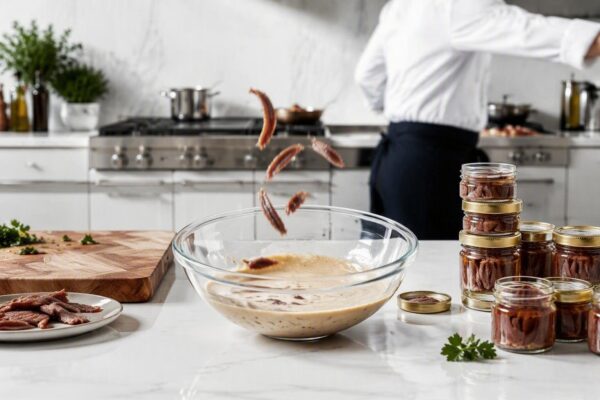 Cómo los chefs españoles transforman las anchoas en conserva en platos excepcionales