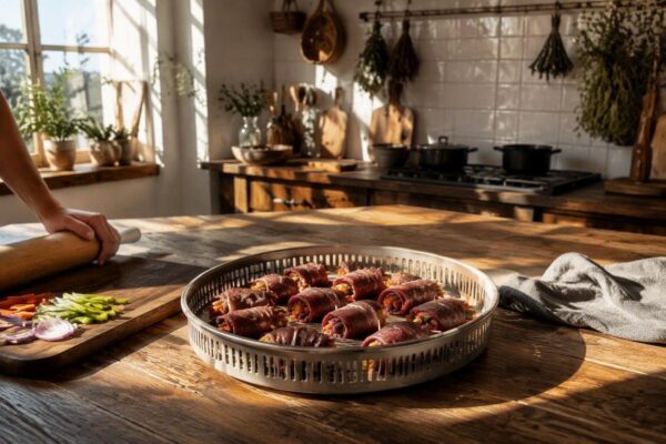 Cómo preparar rollitos de carne en freidora de aire: receta fácil en 20 minutos