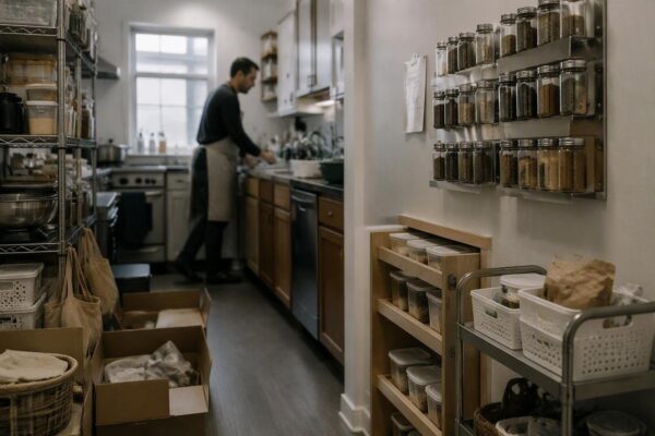 Organizar una cocina pequeña: ideas low-cost y eficientes
