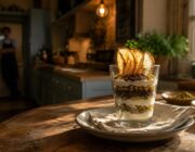 Postres refrescantes: pistacho, chocolate y manzana para el verano