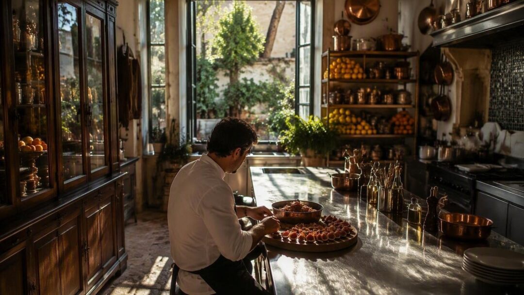 Receta de lujo sin gluten: carpaccio de higos con confit de pato por Joseba Arguiñano