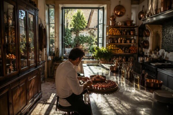 Receta de lujo sin gluten: carpaccio de higos con confit de pato por Joseba Arguiñano