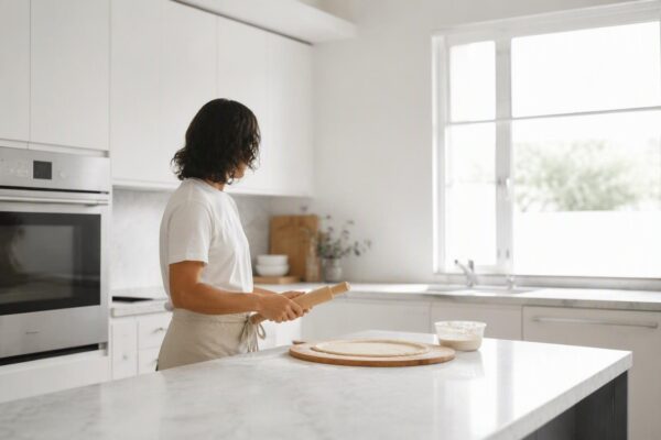 Guía paso a paso de masa madre para pizza y pasta casera