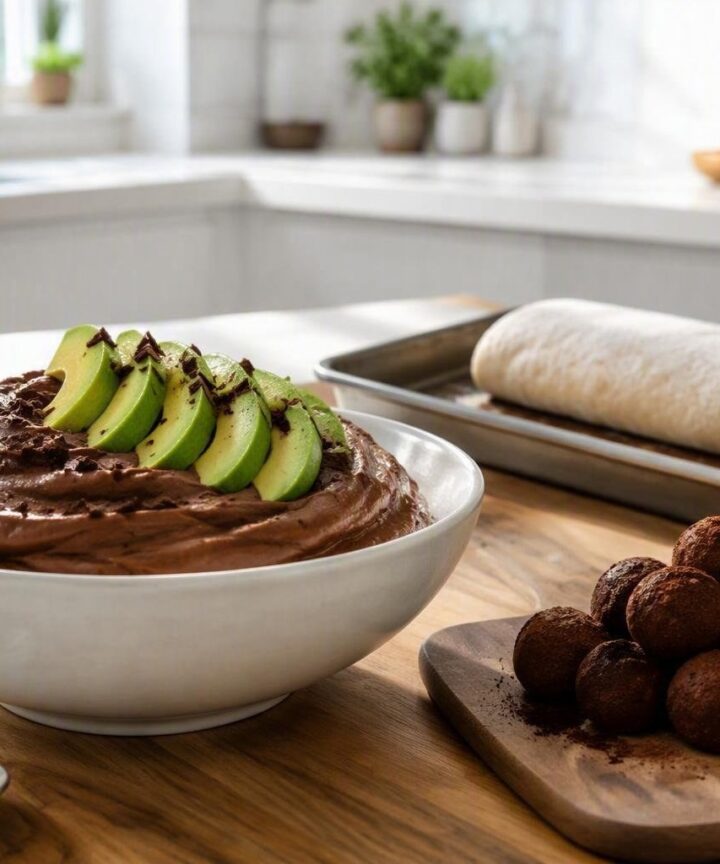 Trufas, mousse de aguacate y postre vegano con pinsa: recetas fáciles