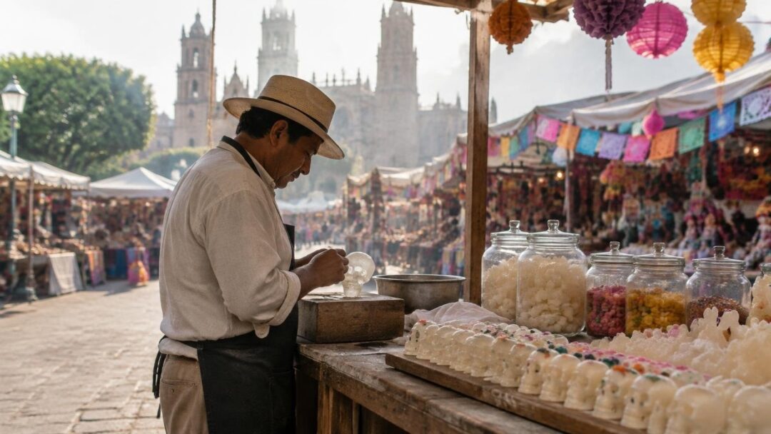 Alfeñique, la dulzura que une a León, Celaya y Toluca