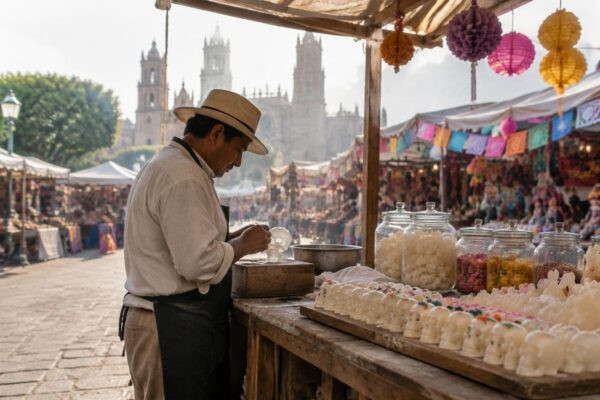 Alfeñique, la dulzura que une a León, Celaya y Toluca