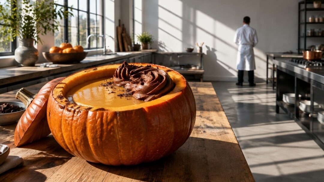 Cómo conseguir un flan de calabaza en tacha suave y aromático