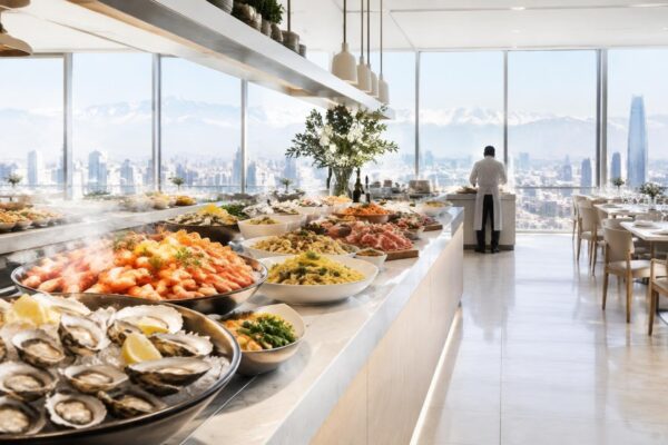 Guía de tenedor libre en Santiago: pasta fresca y sabores del mar