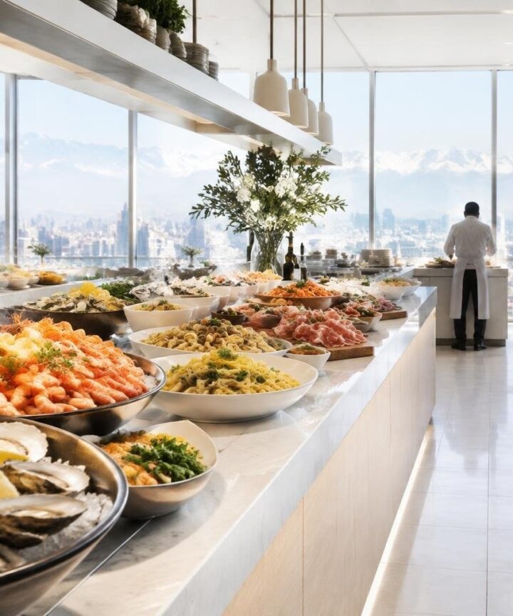 Guía de tenedor libre en Santiago: pasta fresca y sabores del mar
