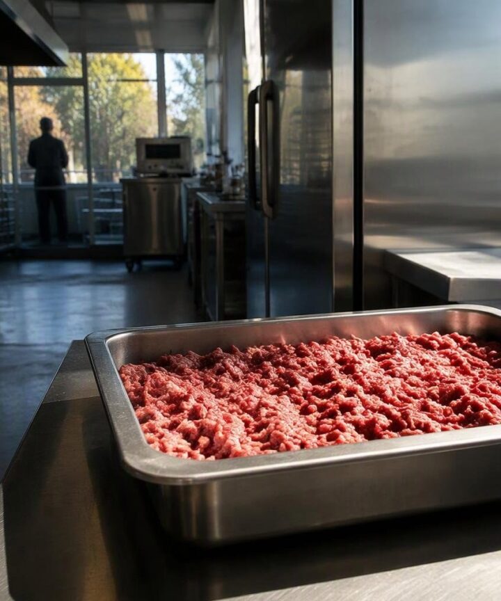 Métodos seguros para descongelar y almacenar carne molida