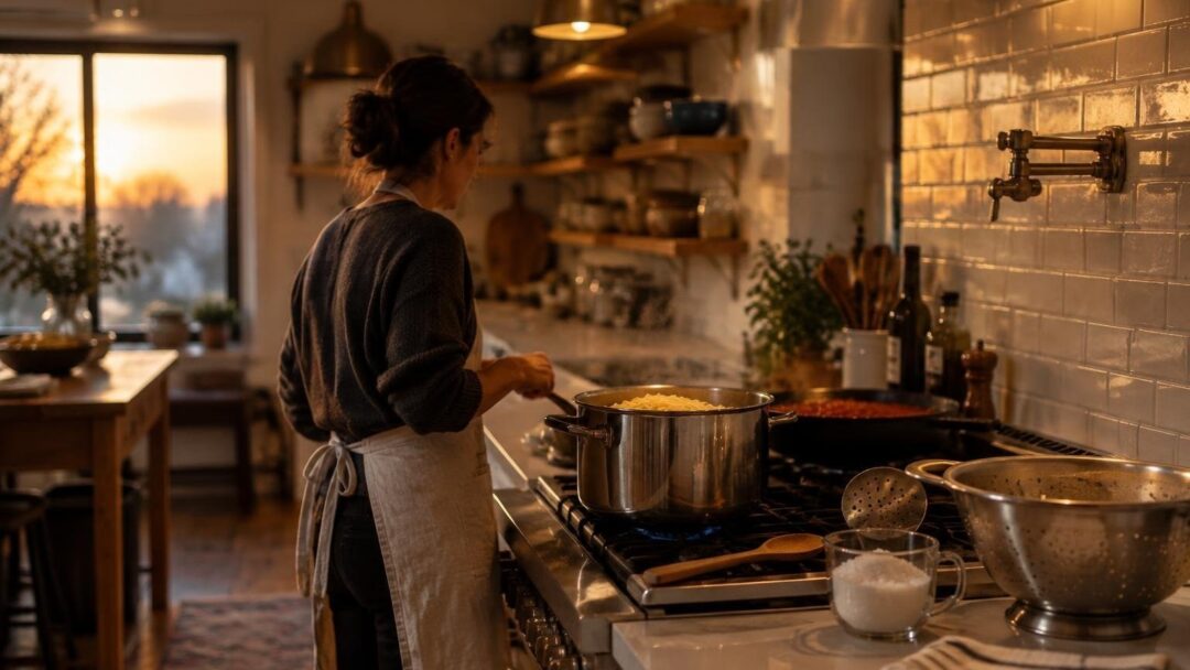 Pasta al dente: tiempos, sal y guía de maridaje práctica