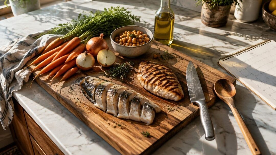 Planifica la semana con platos sencillos y presupuestos bajos