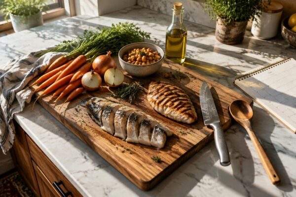 Planifica la semana con platos sencillos y presupuestos bajos