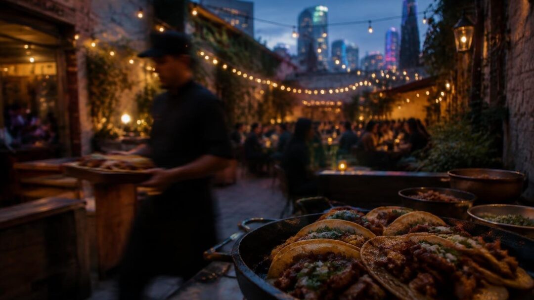 Tacos exclusivos de Lalo Palazuelos y César de la Parra