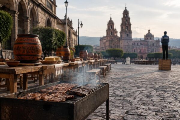 Tres grandes festivales reúnen asado, vino y torito en Morelia 2026