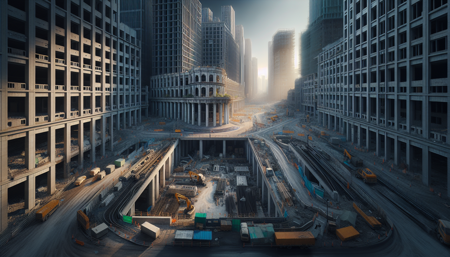 Vista di Chambacú a Cartagena, spazio pubblico in riqualificazione