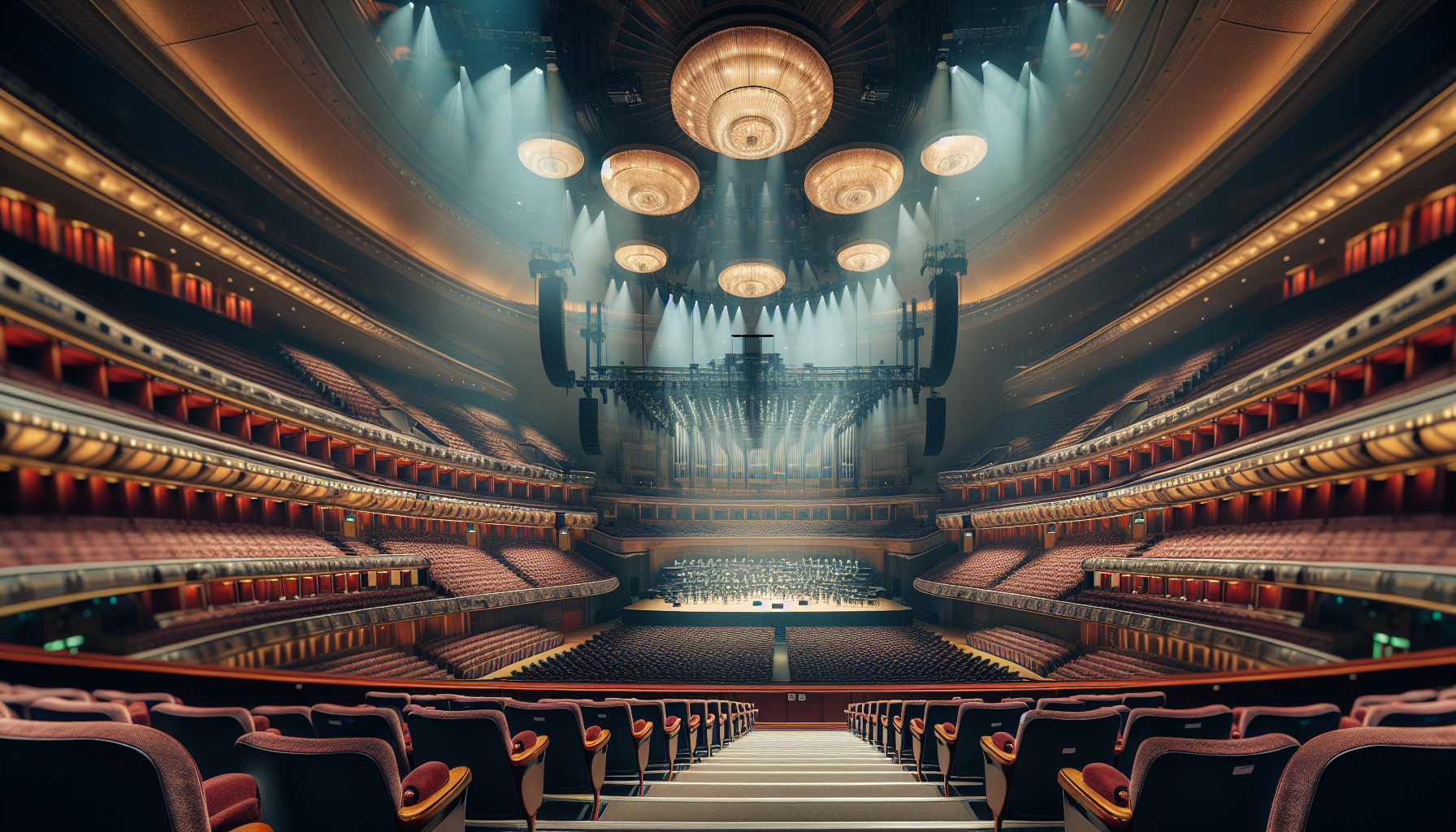 Ke Personajes durante su nuevo show en el Movistar Arena