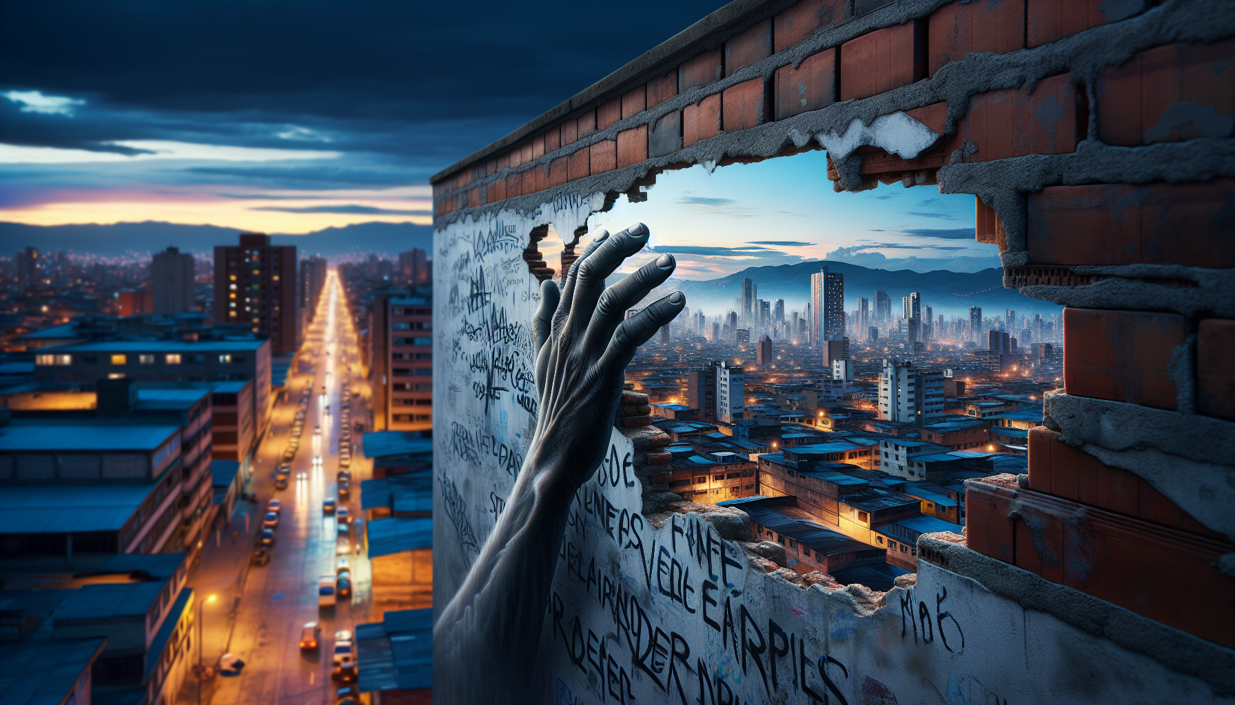 Immagine della tragedia della famiglia Lora Rincón ad Aguachica