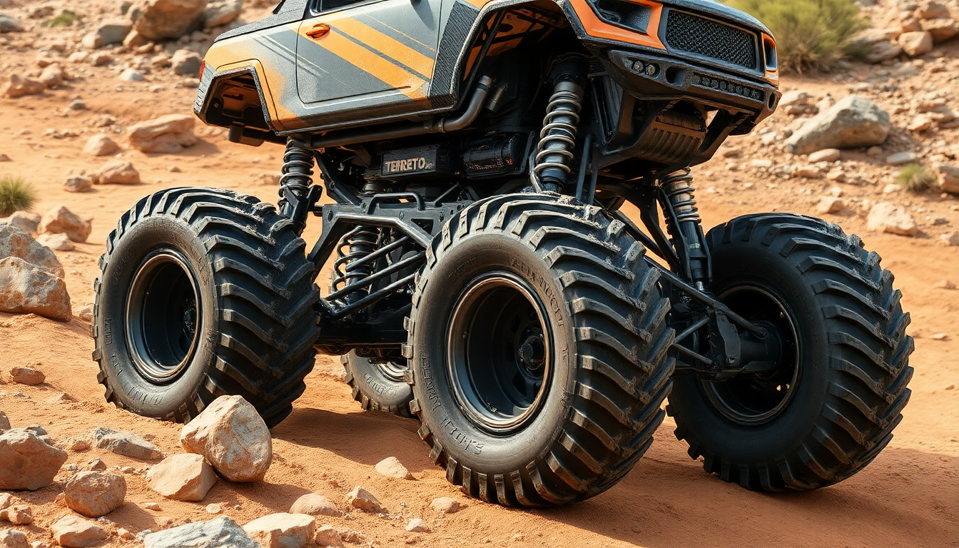 Descubre el Potente Terremoto V2: El Monster Truck que Revoluciona el Juego