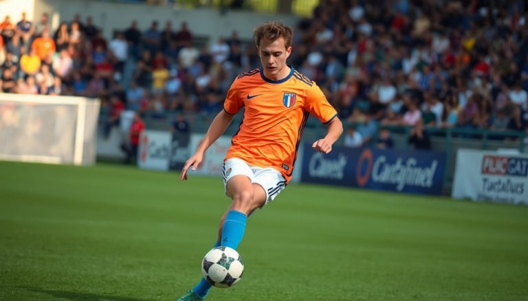 Felipe Bergoglio: el joven futbolista que lleva el apellido del Papa