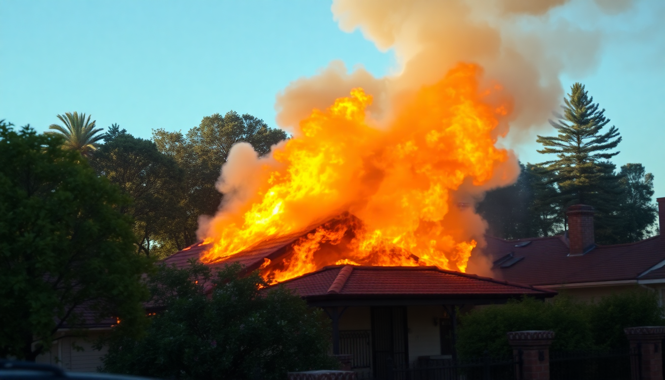 Incendio en la casa de Alci Acosta: el maestro del bolero en peligro