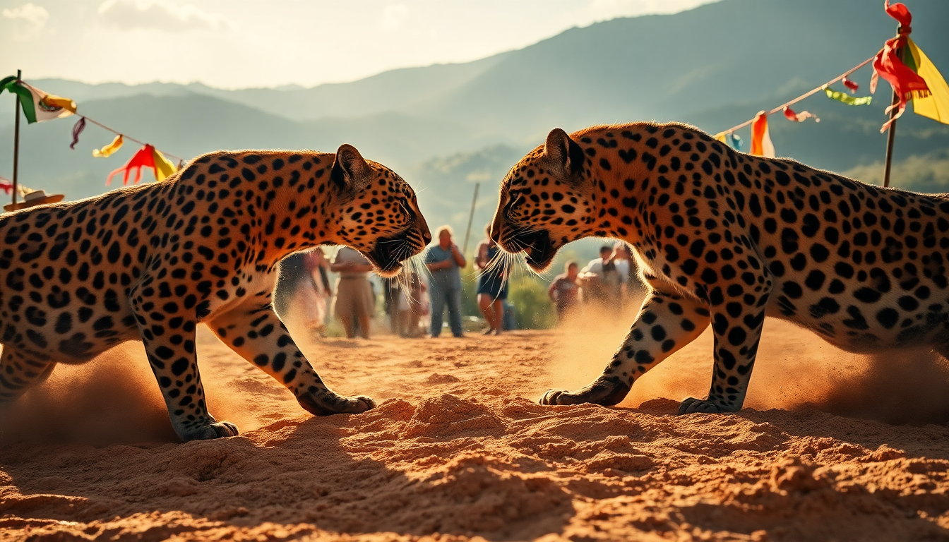 Rituales tradicionales en México: la pelea de jaguares