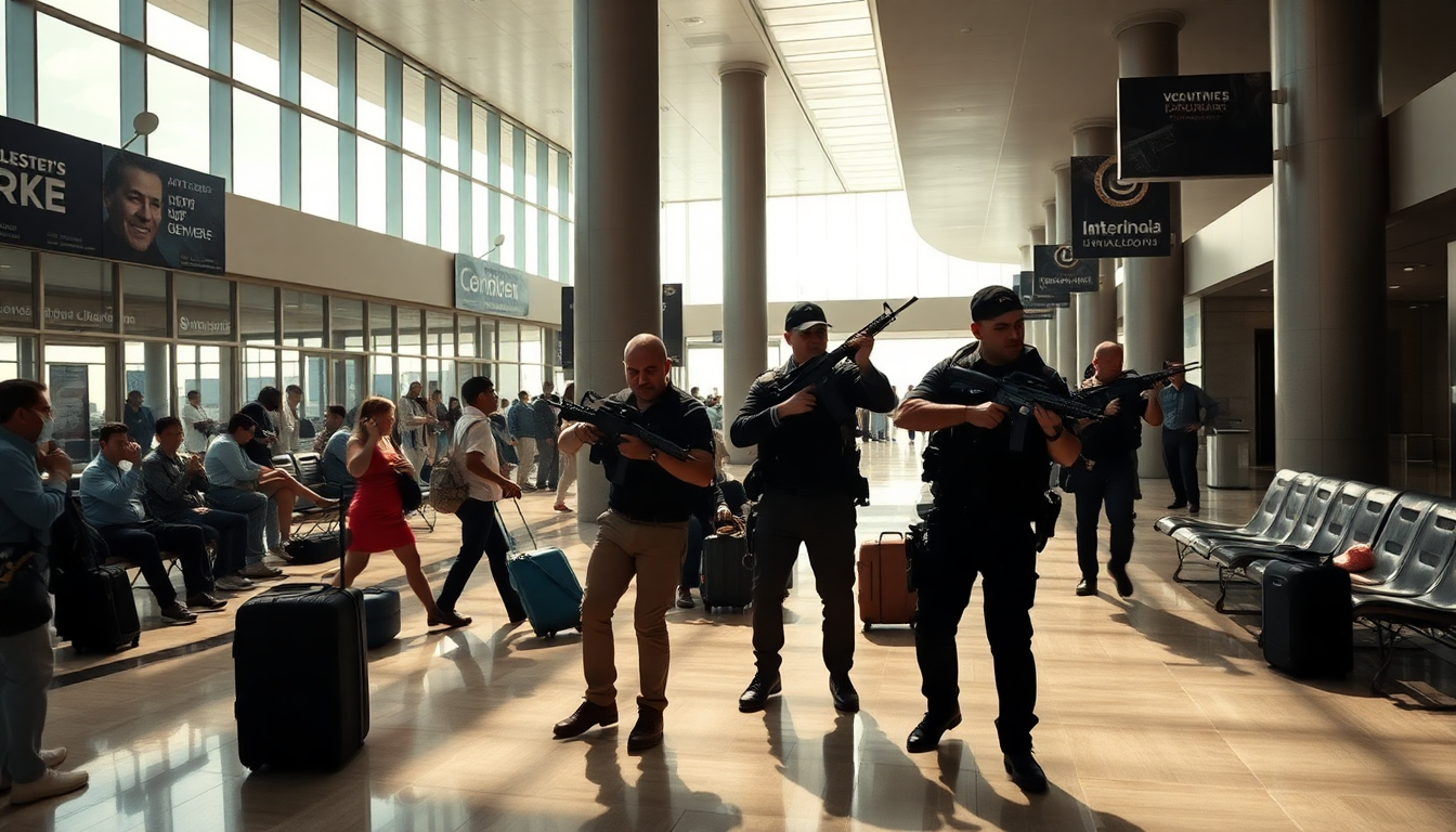 Robo en el Aeropuerto Internacional Almirante Padilla