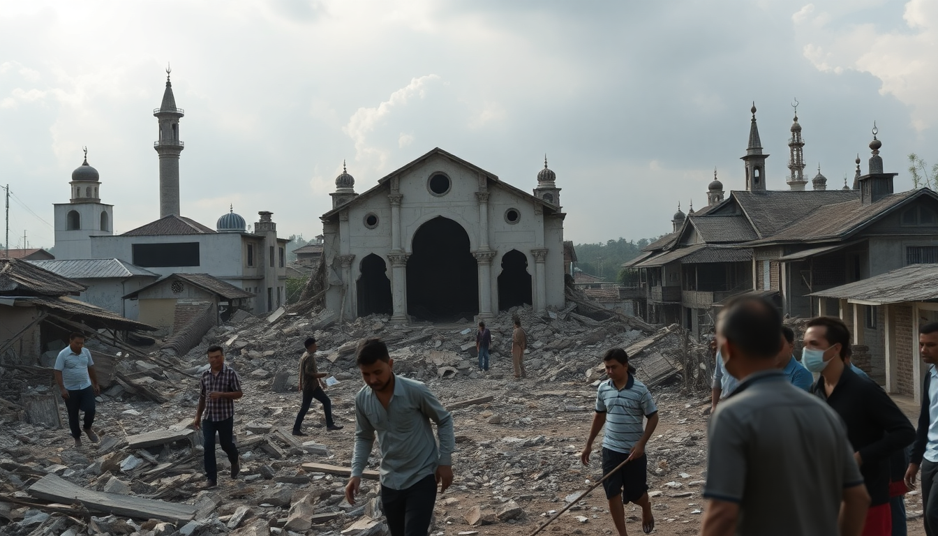 Terremoto en Myanmar: Comunidad Musulmana Afectada