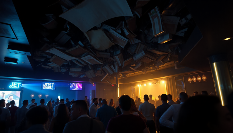 Tragedia en Jet Set: Colapso Impactante en Santo Domingo