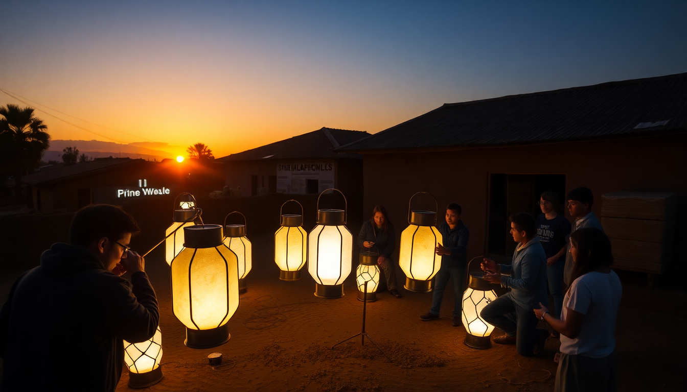 Audi impulsa la iluminación sostenible en comunidades aisladas