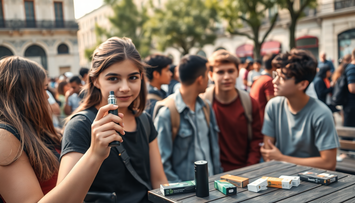 Aumento del consumo de nicotina entre adolescentes en Argentina