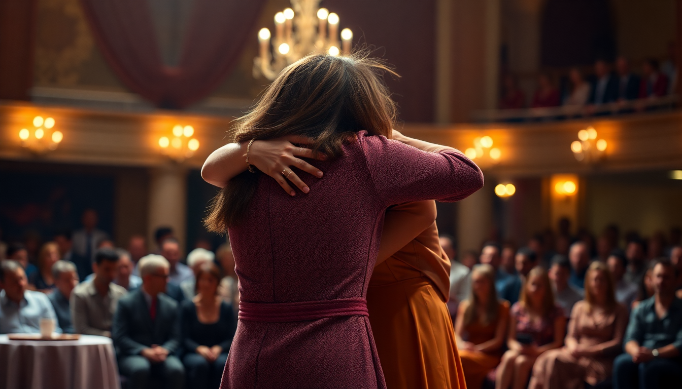 Emocionante reconciliación en el Domingão de Luciano Huck