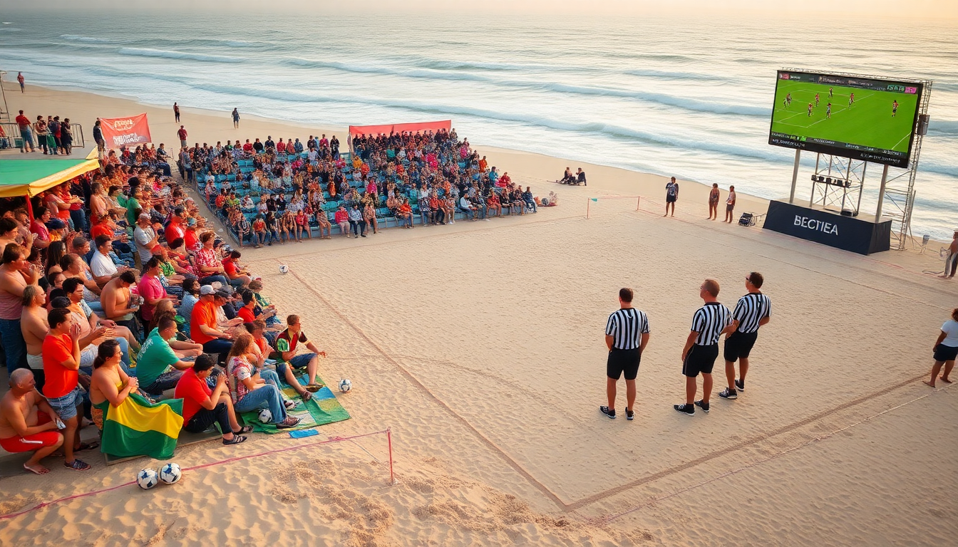La Globo cambia su programación para la final de la Copa del Mundo de fútbol de arena