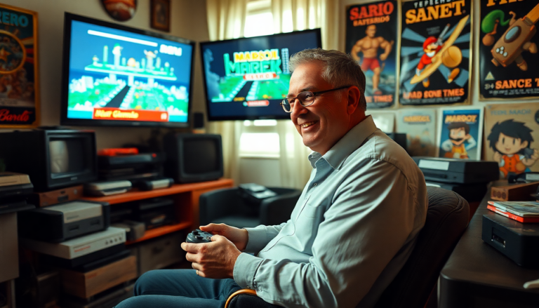 Manuel Adorni y su pasión por los videojuegos retro