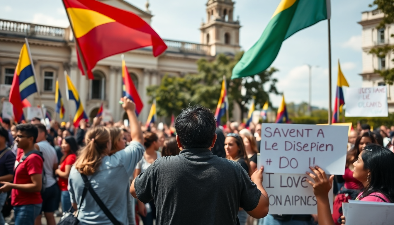 Marcha en Cali exige la liberación de un niño secuestrado