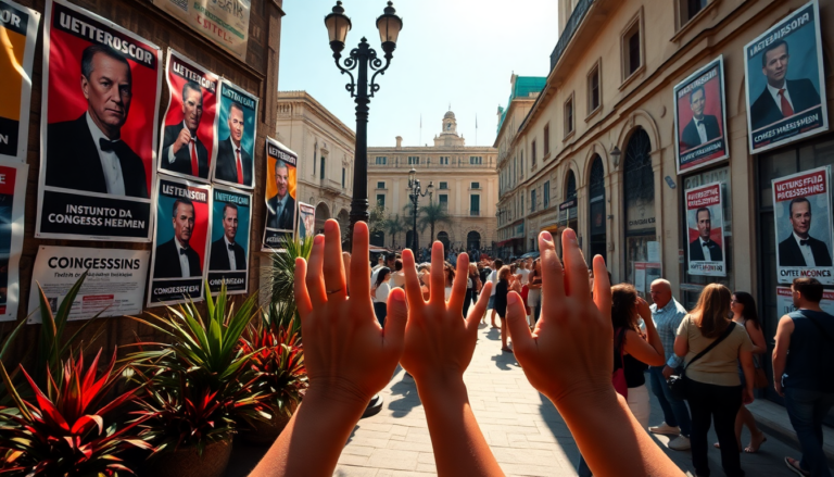 Afiches en Bolívar desatan polémica política entre congresistas